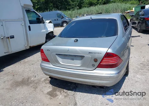 2004 Mercedes-Benz S 55 Amg from USA, damaged, VIN WDBNG74J54A392503